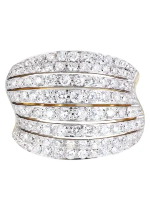 14K Ladies Diamond Cocktail Ring | 2.26 Carats| 8.2 Grams