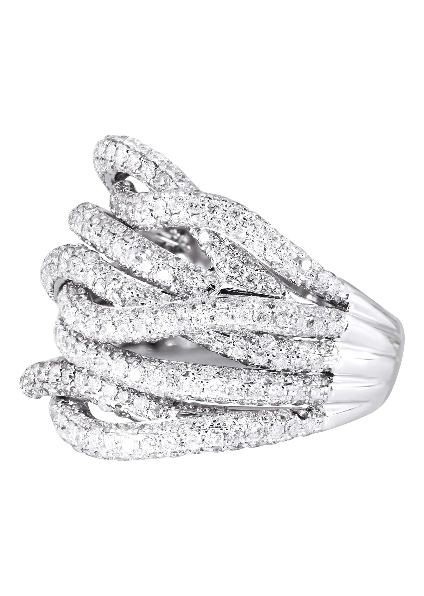 14K Ladies Diamond Cocktail Ring | 3.33 Carats | 10.74 Grams