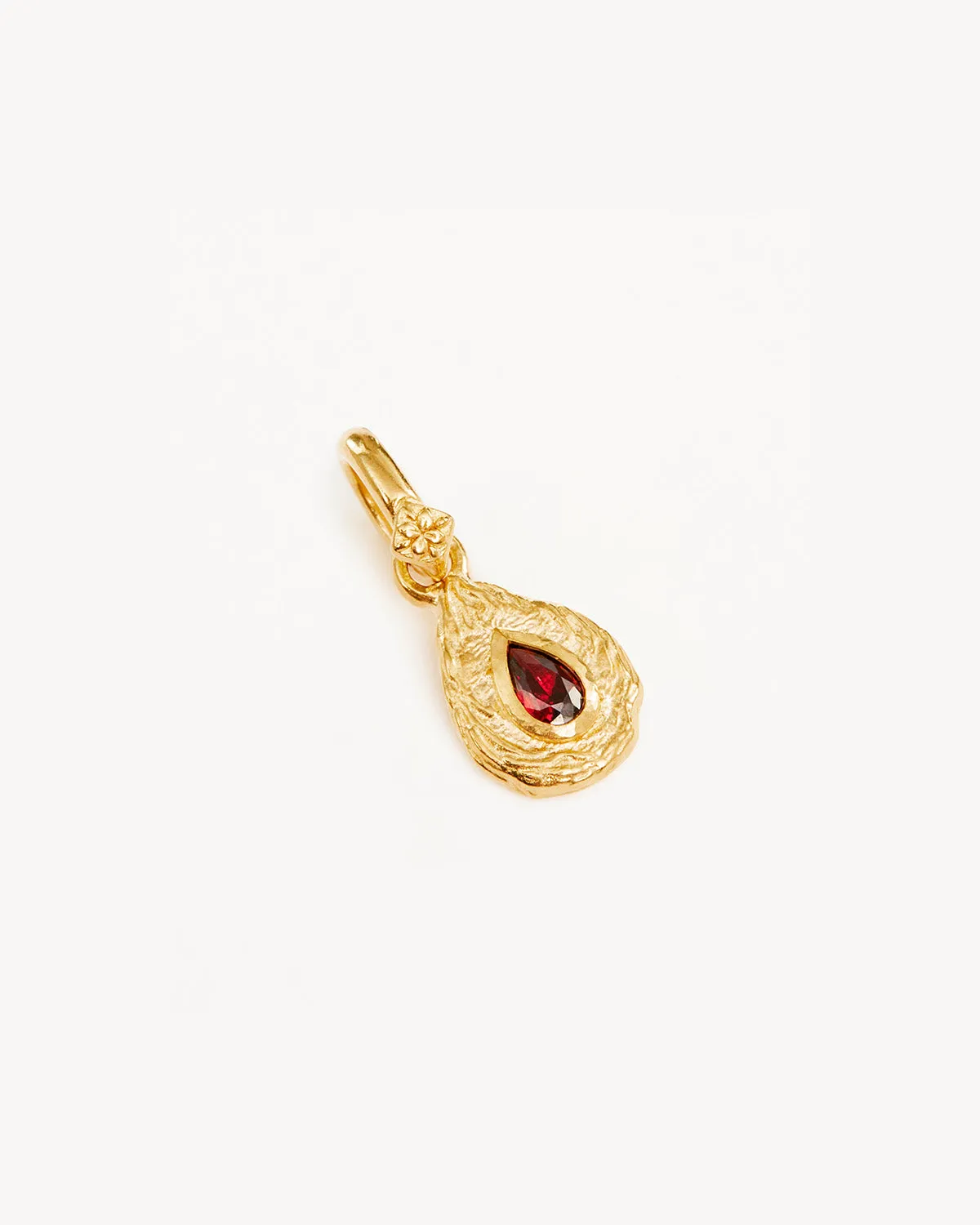 18k Gold Vermeil With Love Birthstone Annex Link Pendant - January