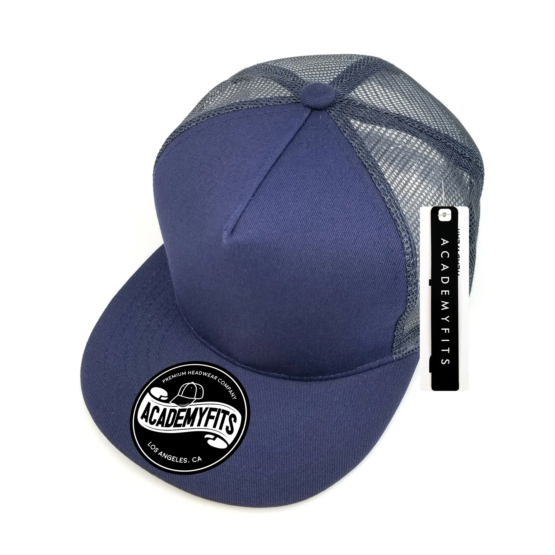 Academy Fits Trucker Mesh Snapback Cap 2071