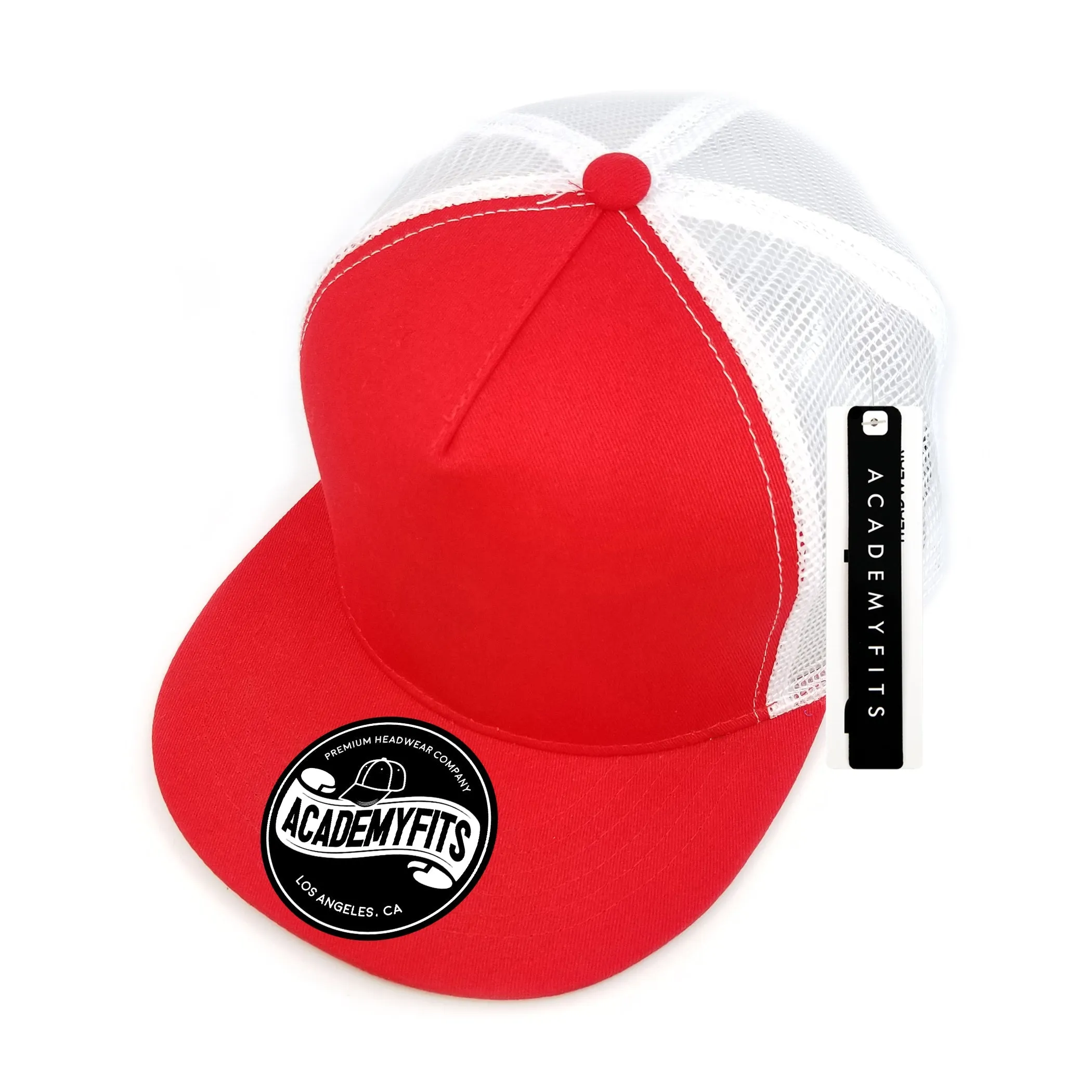 Academy Fits Trucker Mesh Snapback Cap 2071