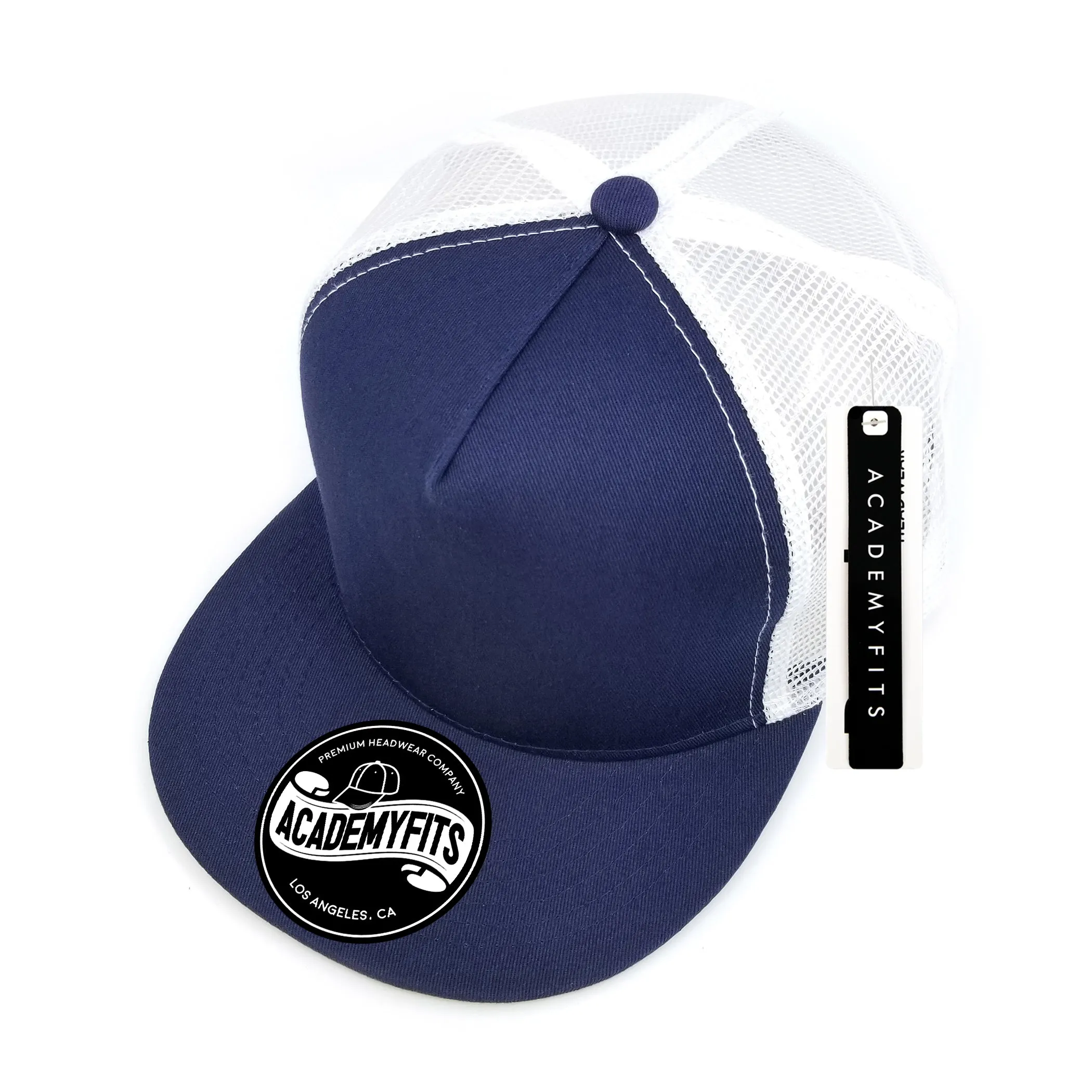 Academy Fits Trucker Mesh Snapback Cap 2071