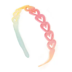 Accessorize London Girl's Ombre Sparkle Alice Hair Band