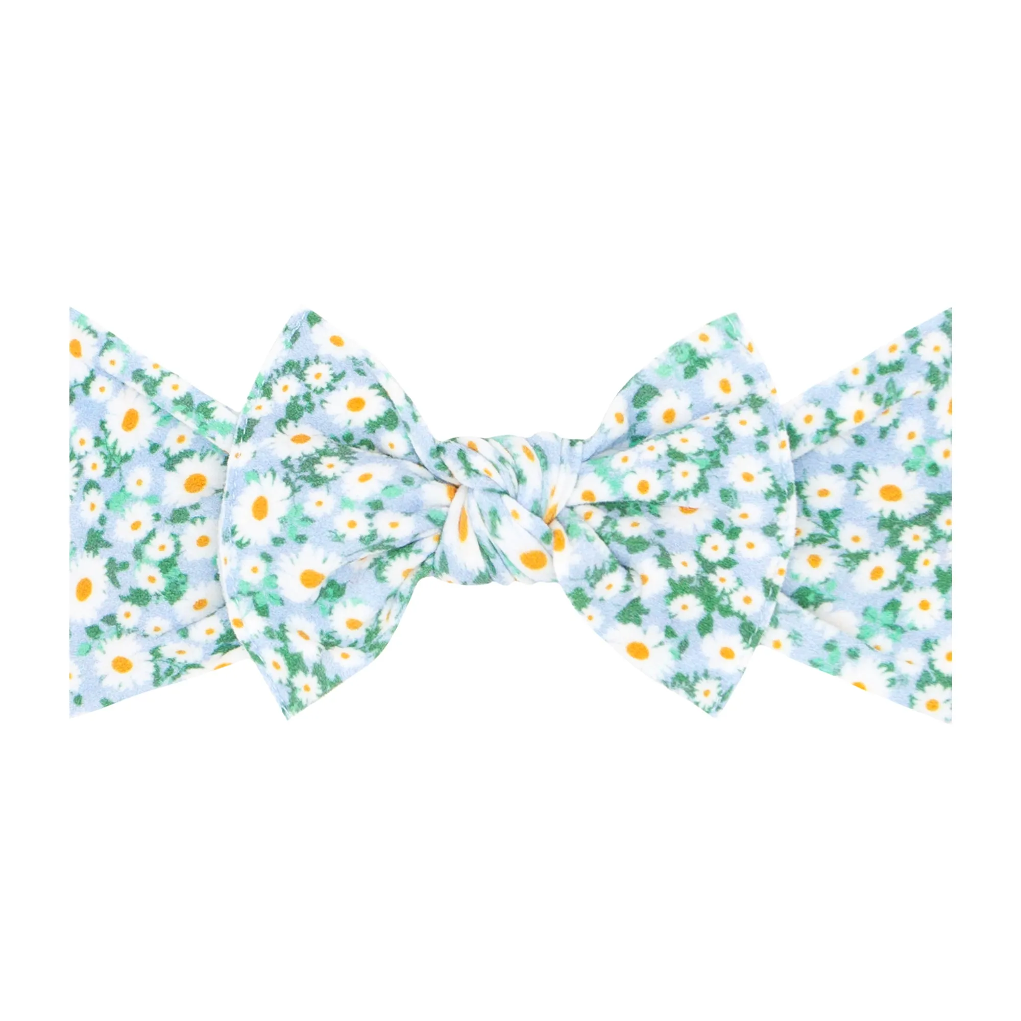 Baby Bling Dilly Daisy Printed Knot Headband