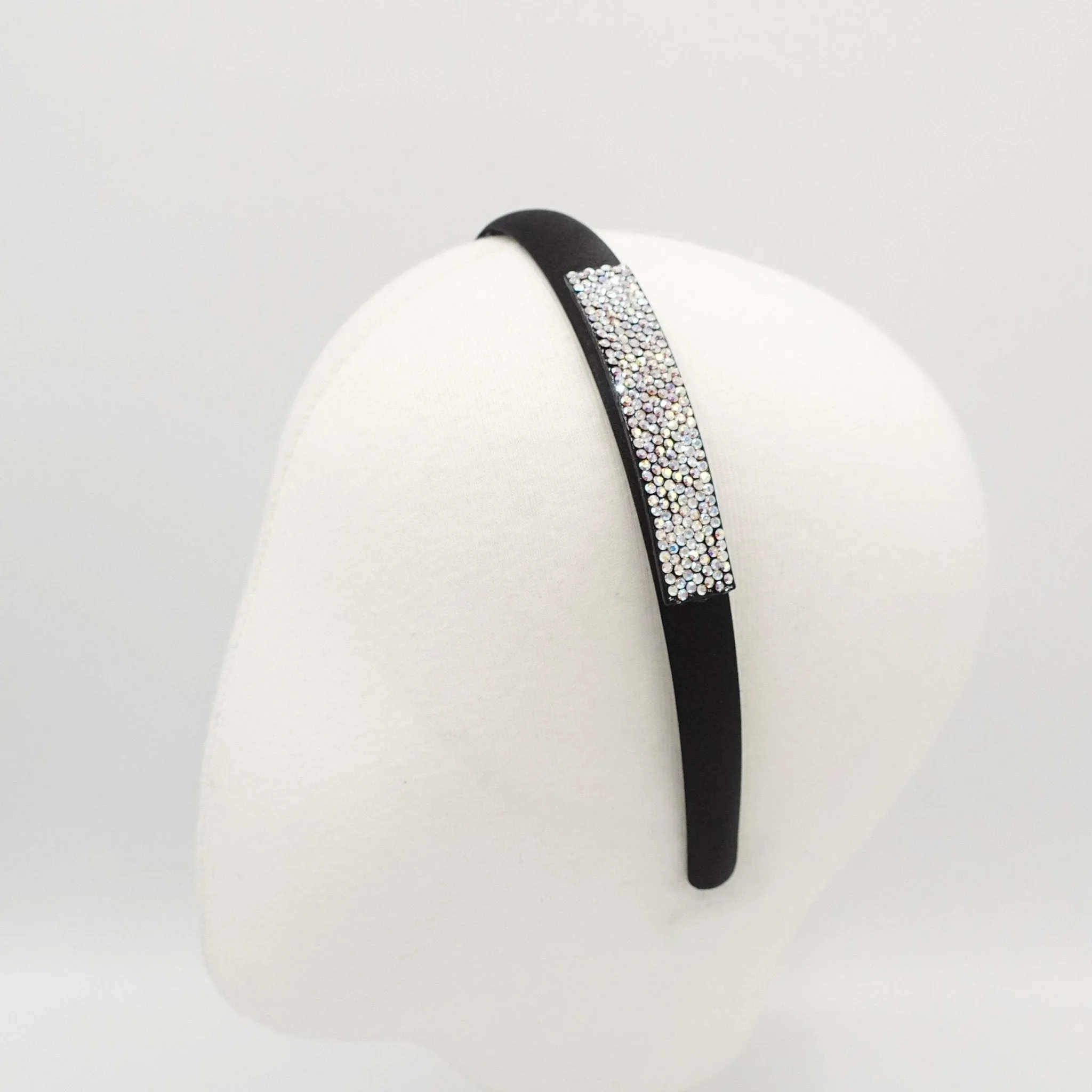 bling plated headband rhinestone embellished hairband for women