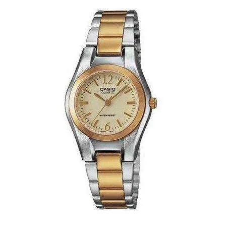 Casio LTP-1253SG-9A Two Tone Stainless Steel Watch for Women