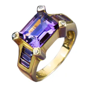 Cleopatra Amethyst Ring