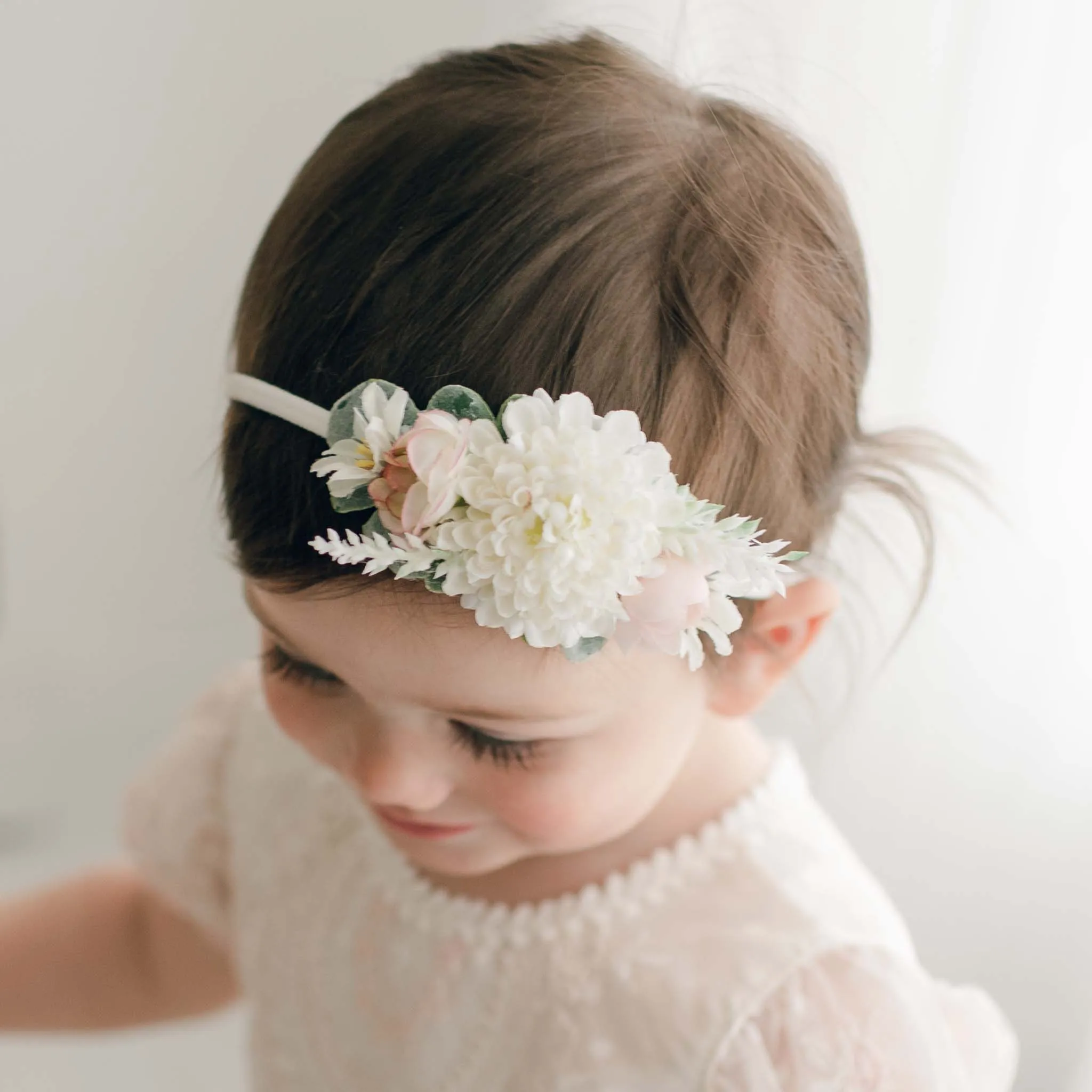 Elizabeth Flower Headband