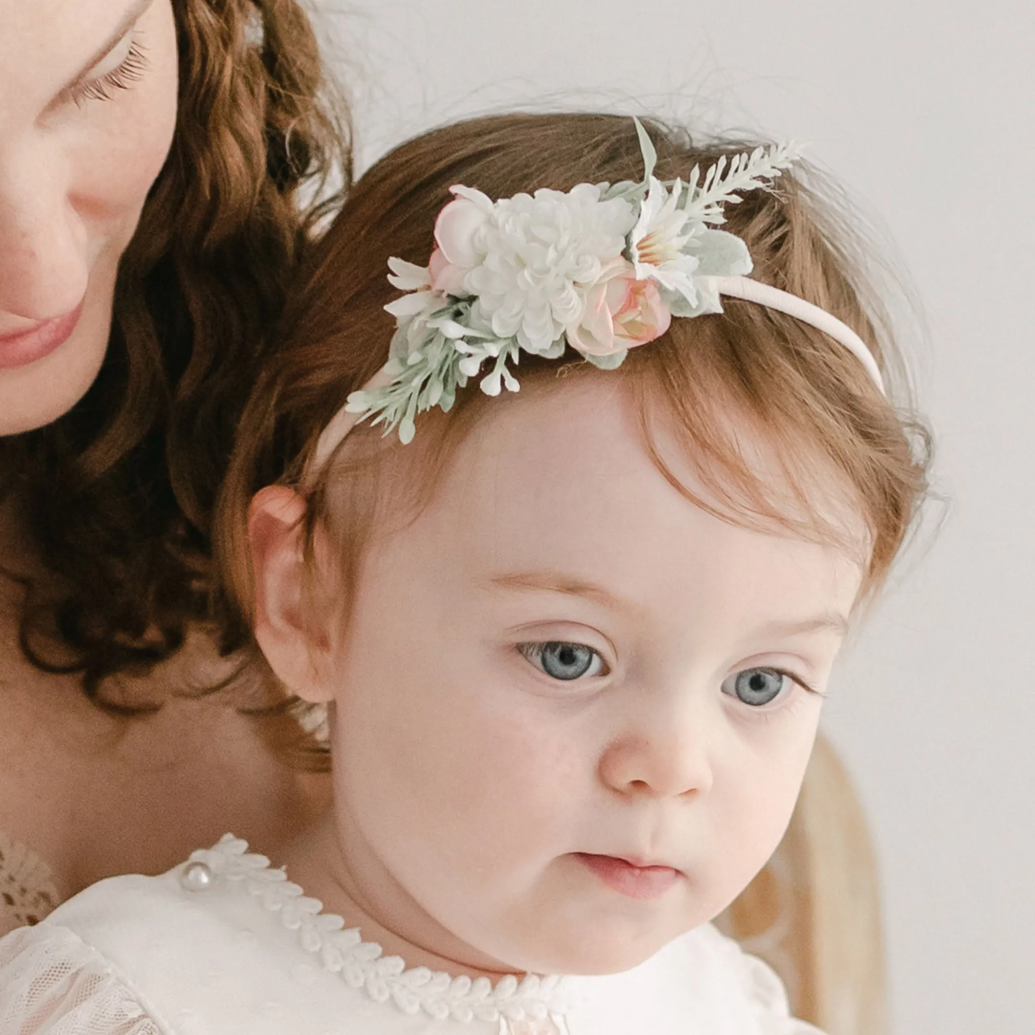 Elizabeth Flower Headband