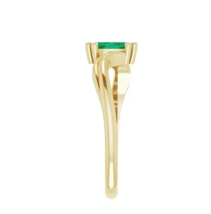 Emerald Marquise Ring