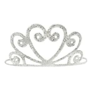 Great Pretenders Silver Glitter Tiara