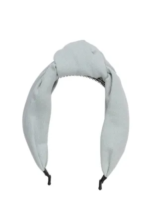 Knot Headband - White Denim Wash