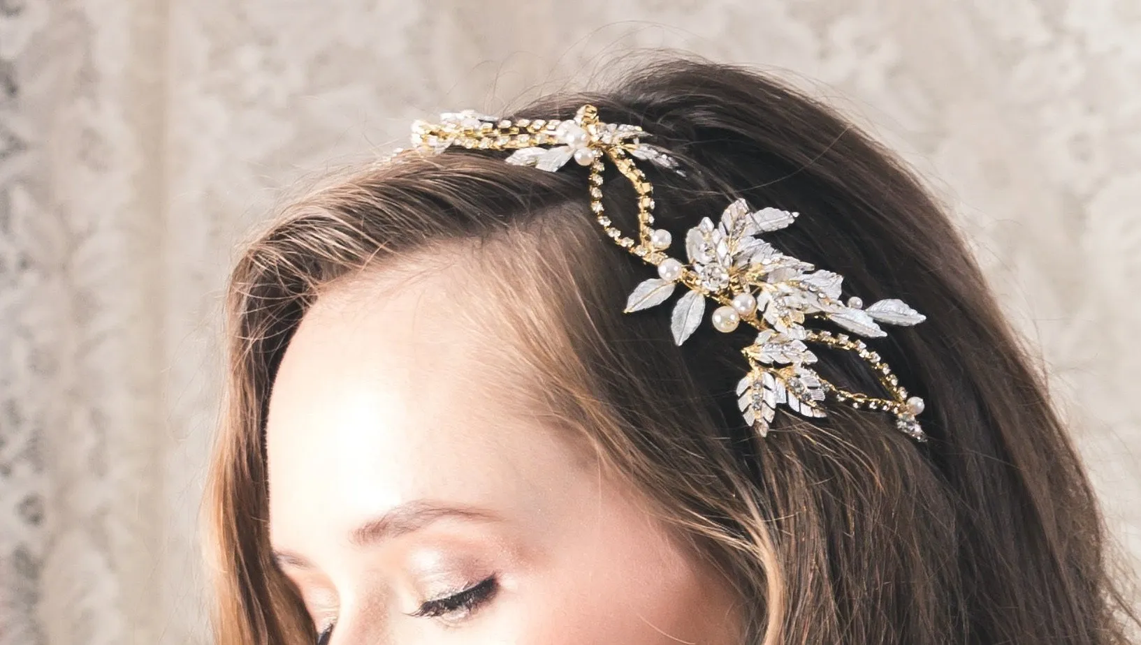 Lana Crystal Hair Crown