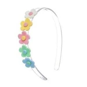 Lilies & Roses Pastel Multi Flower Headband