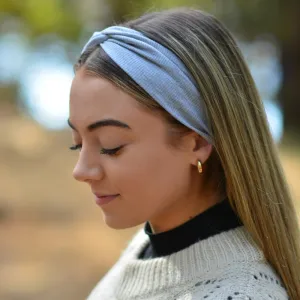 Lush Twist Headband - Grey