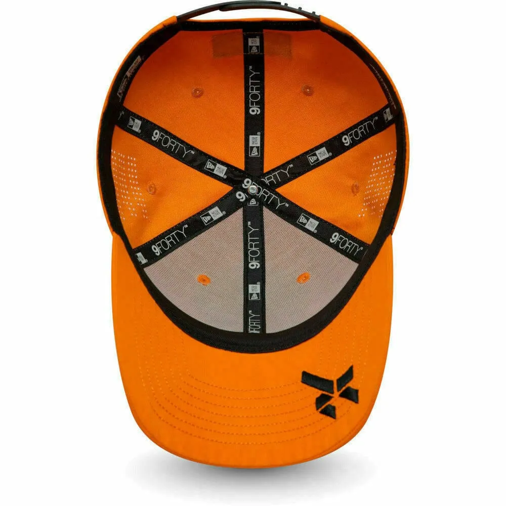 McLaren F1 New Era 9Forty Daniel Ricciardo Team Baseball Hat - Papaya