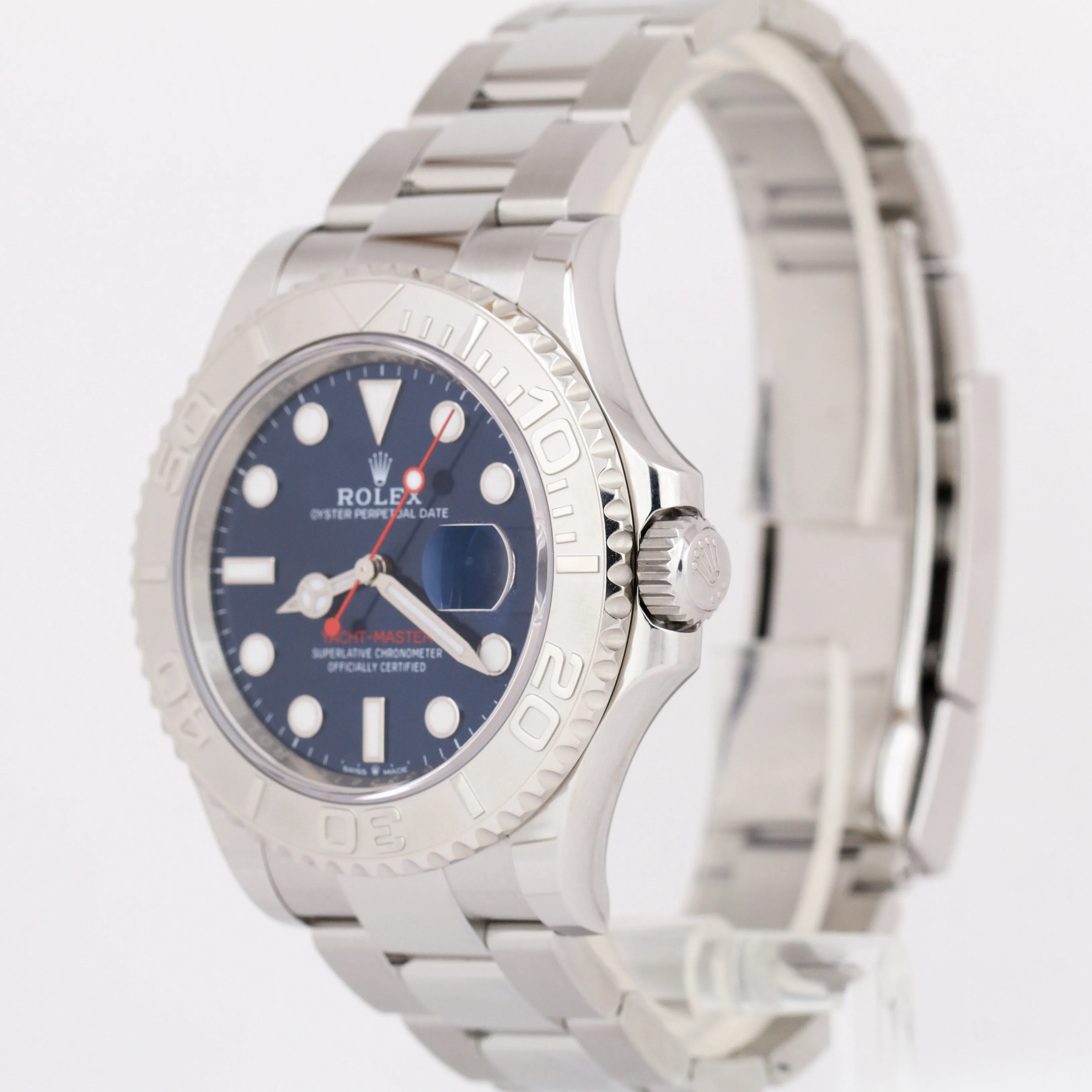 NEW APRIL 2023 PAPERS Rolex Yacht-Master 40mm BLUE Stainless Steel 126622 B P