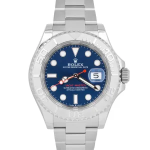 NEW APRIL 2023 PAPERS Rolex Yacht-Master 40mm BLUE Stainless Steel 126622 B P