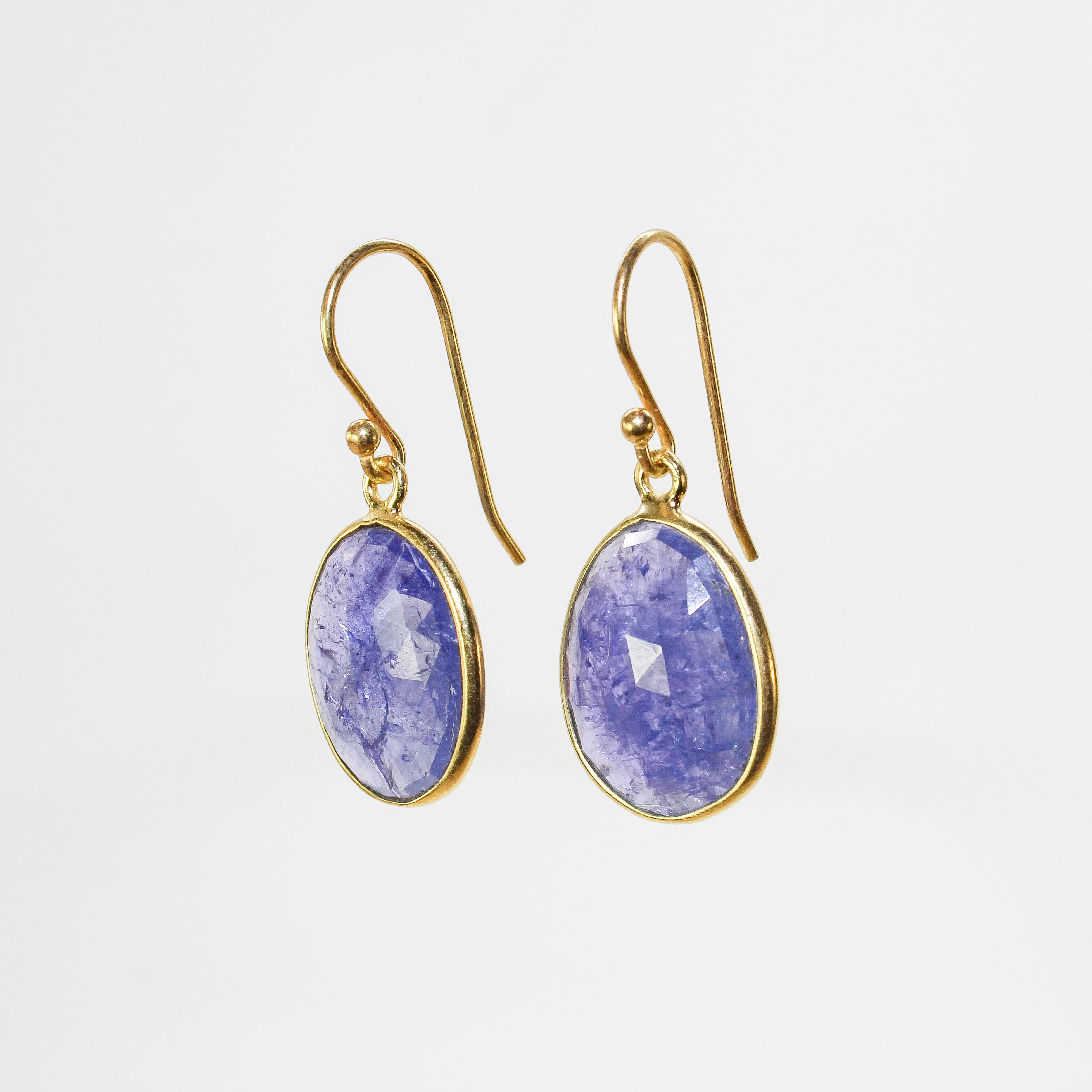 NEW! Tanzanite in Vermeil Earrings by Sarah Richardson