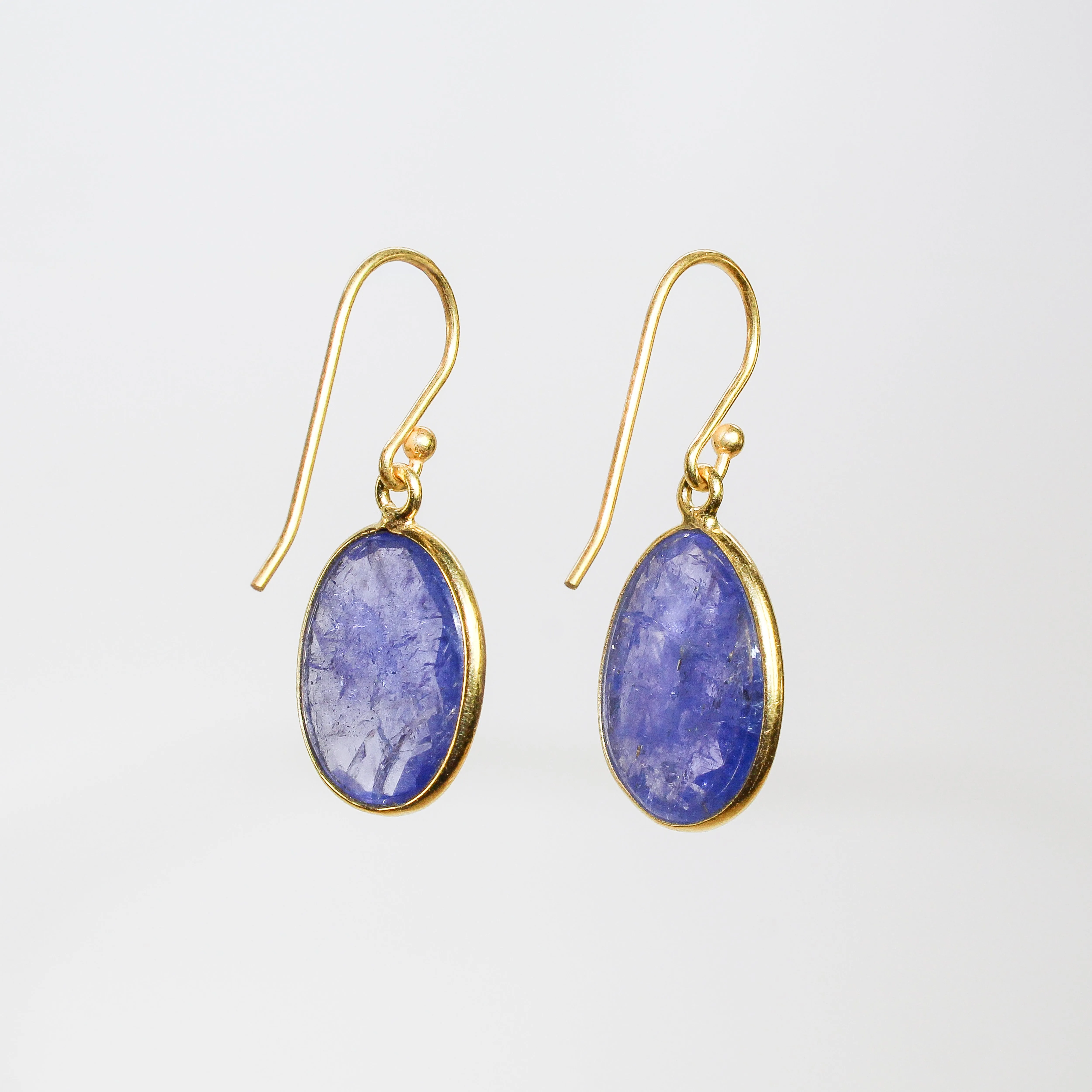 NEW! Tanzanite in Vermeil Earrings by Sarah Richardson