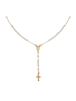 Pearl Rosary Necklace