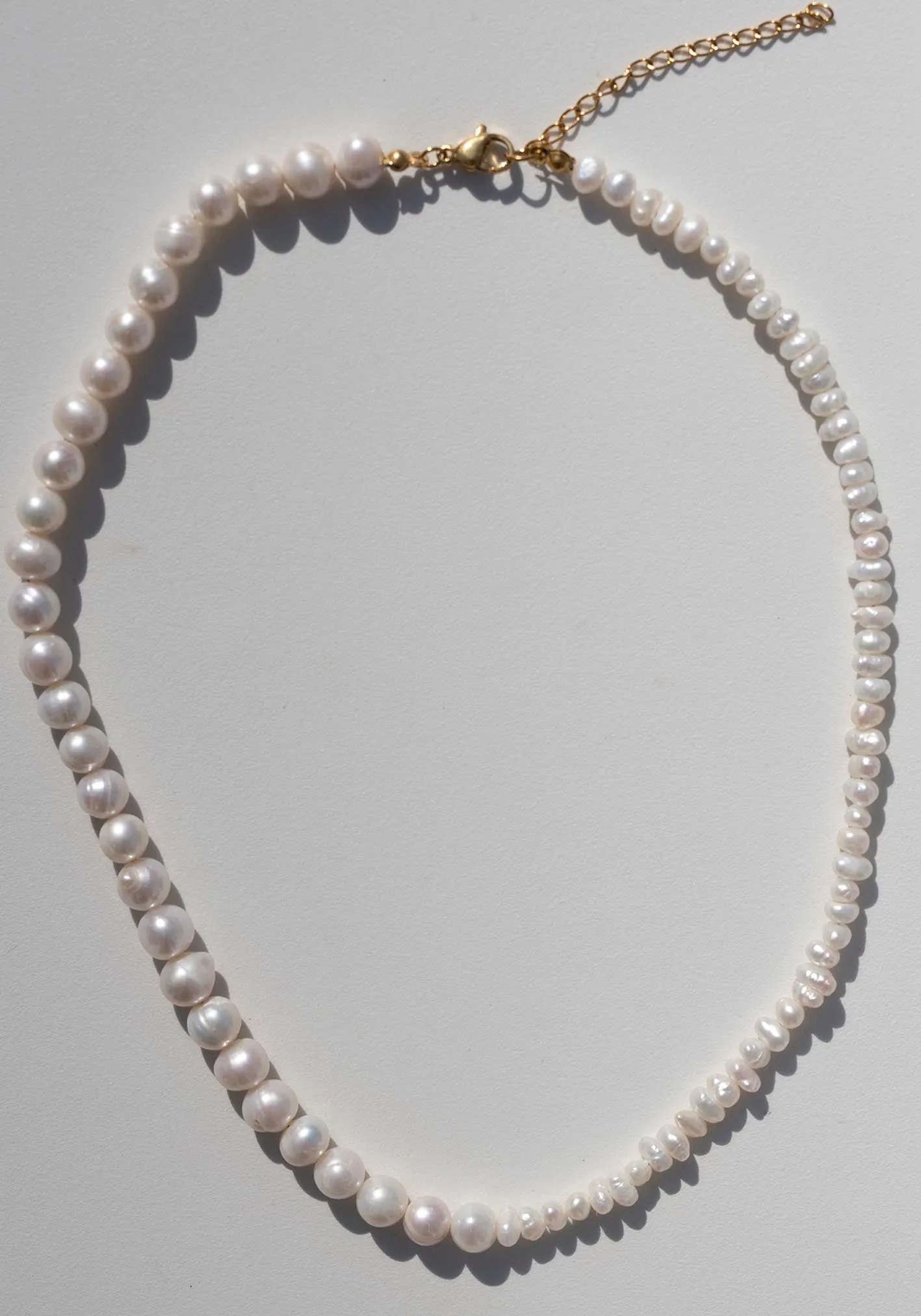 Pink Moon Freshwater Pearl Necklace