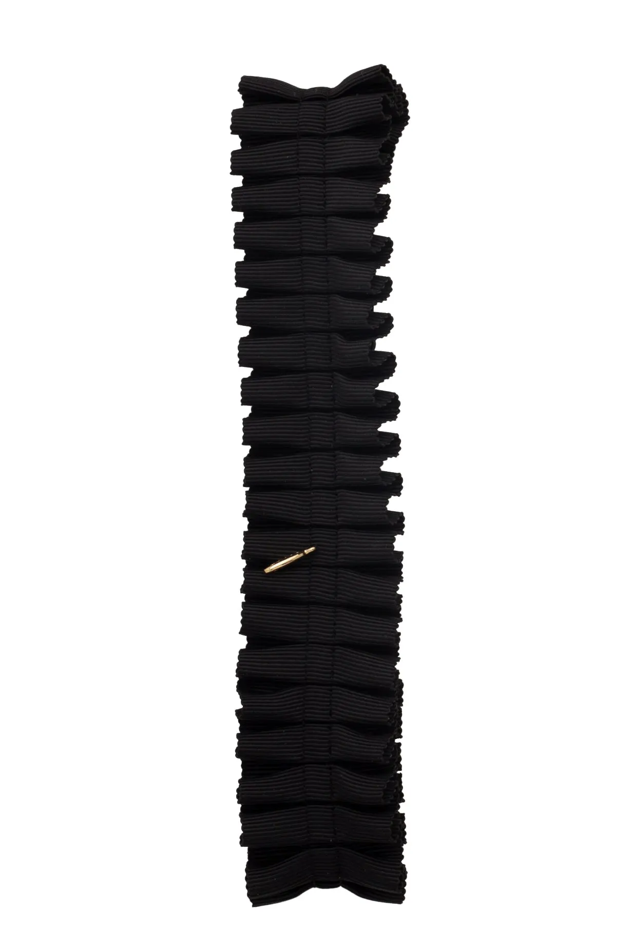 Pleated Palm Wrap - Black