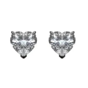 Presley Heart Cut Stud Earrings –6mm | 0.5ct