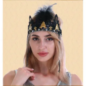 Roaring 20s Deluxe Sequin Flapper Headband