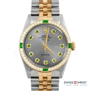 Rolex Air King 34mm | 5500-TT-SLT-EMD-AM-4EMD-JBL