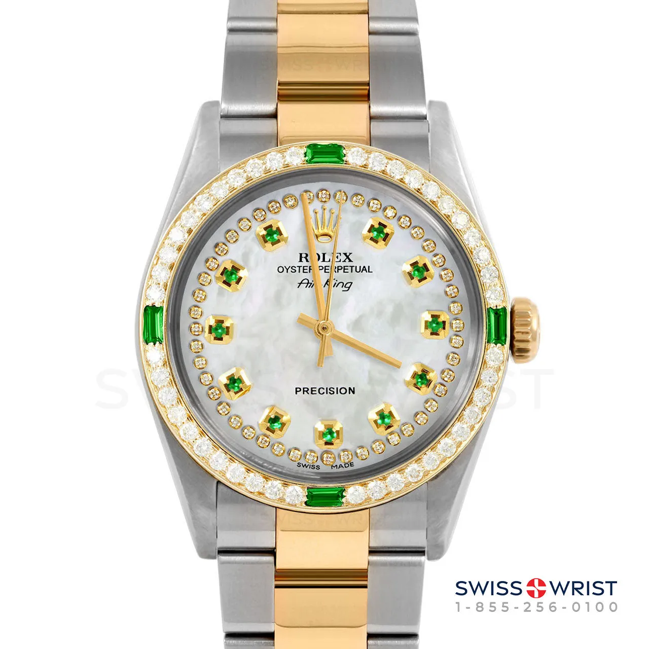 Rolex Air King 34mm | 5500-TT-WMOP-STRE-4EMD-OYS