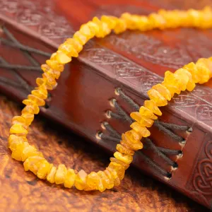 Rough Baltic Amber Necklace