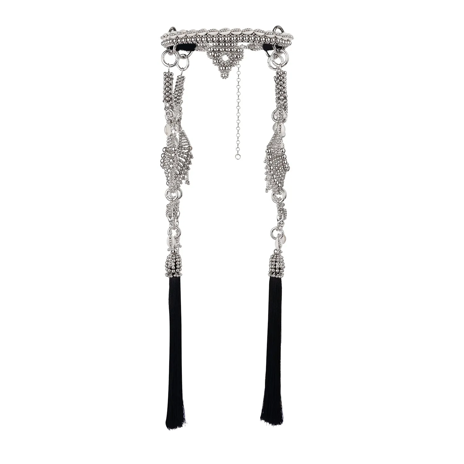 Rushi Headpiece System in Silver