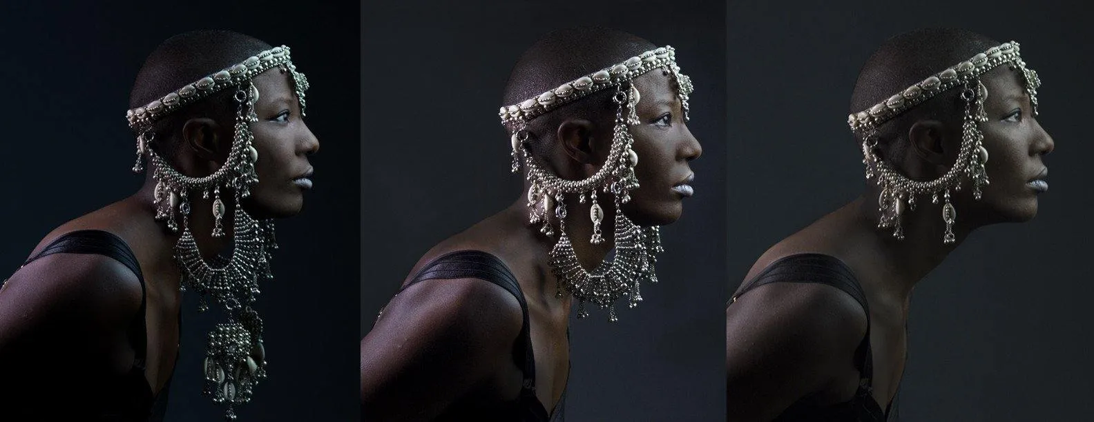 Rushi Headpiece System in Silver