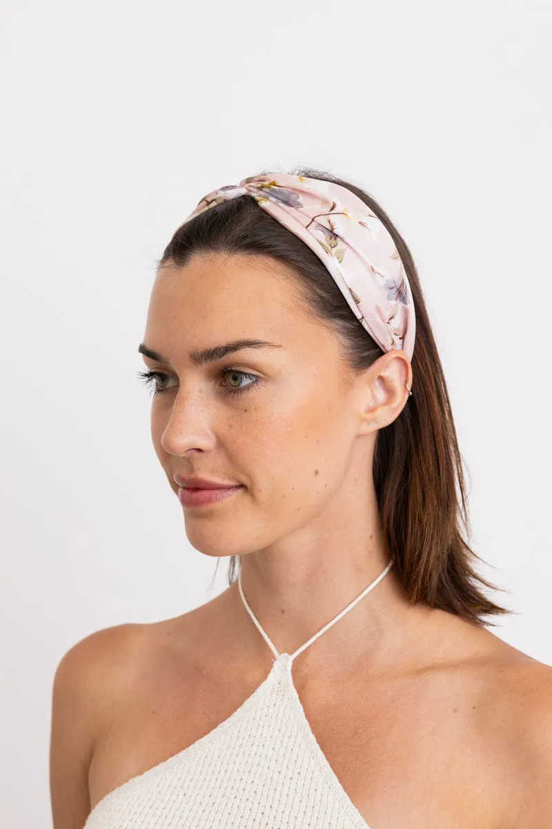 Secret Garden Satin Smooth Floral Headband 🌼