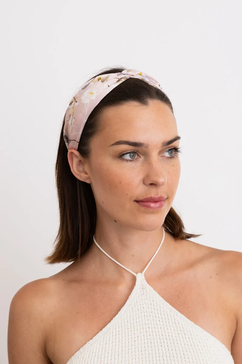 Secret Garden Satin Smooth Floral Headband 🌼