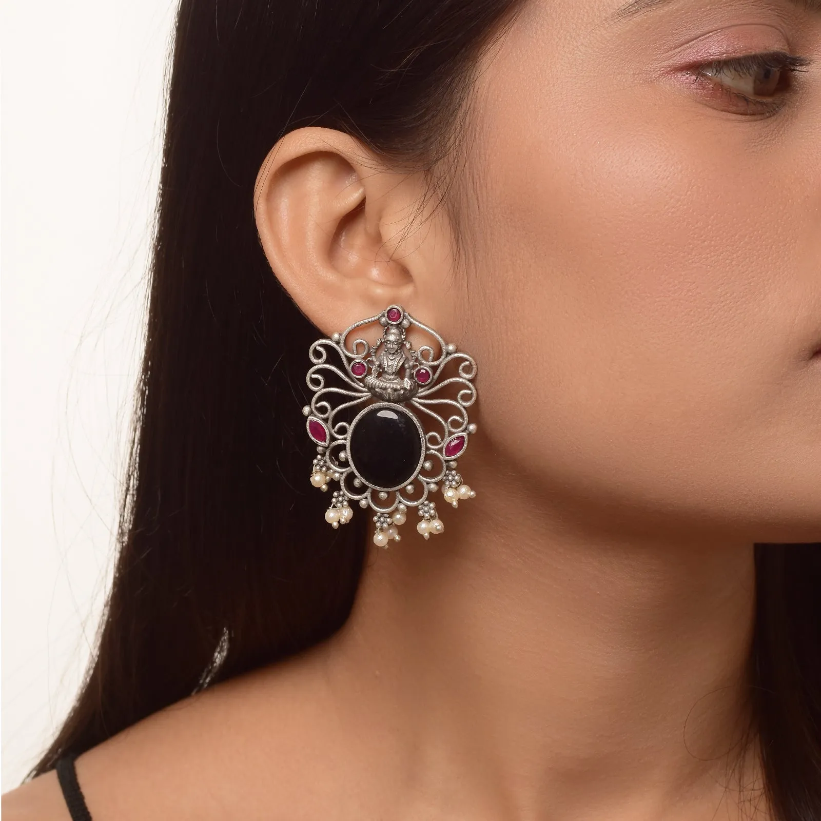 Shubhra Goddess Dangler Earrings