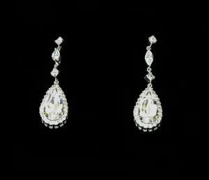 Swarovski Crystal Teardrop Earrings