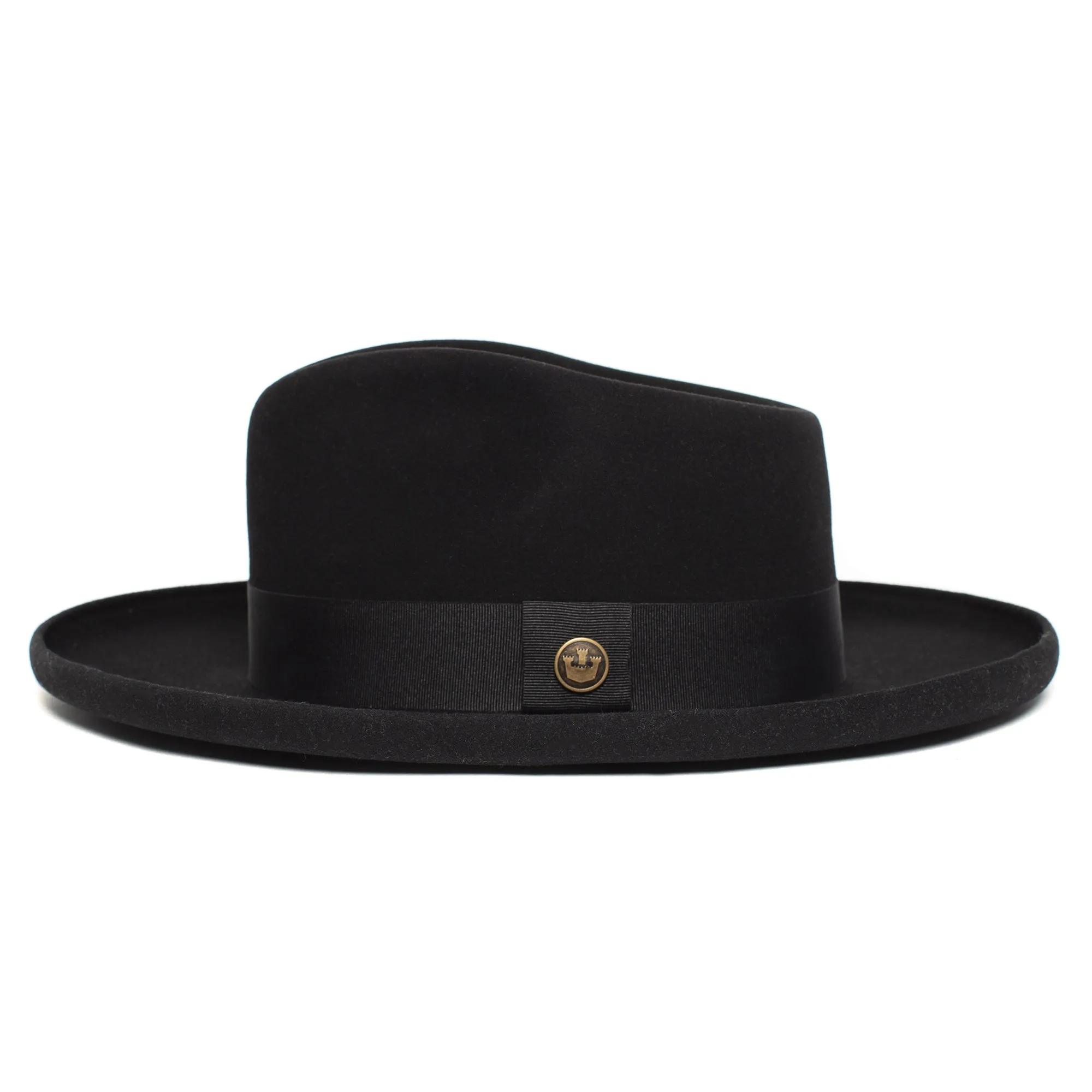 Tasteful Wide Brim Felt Fedora