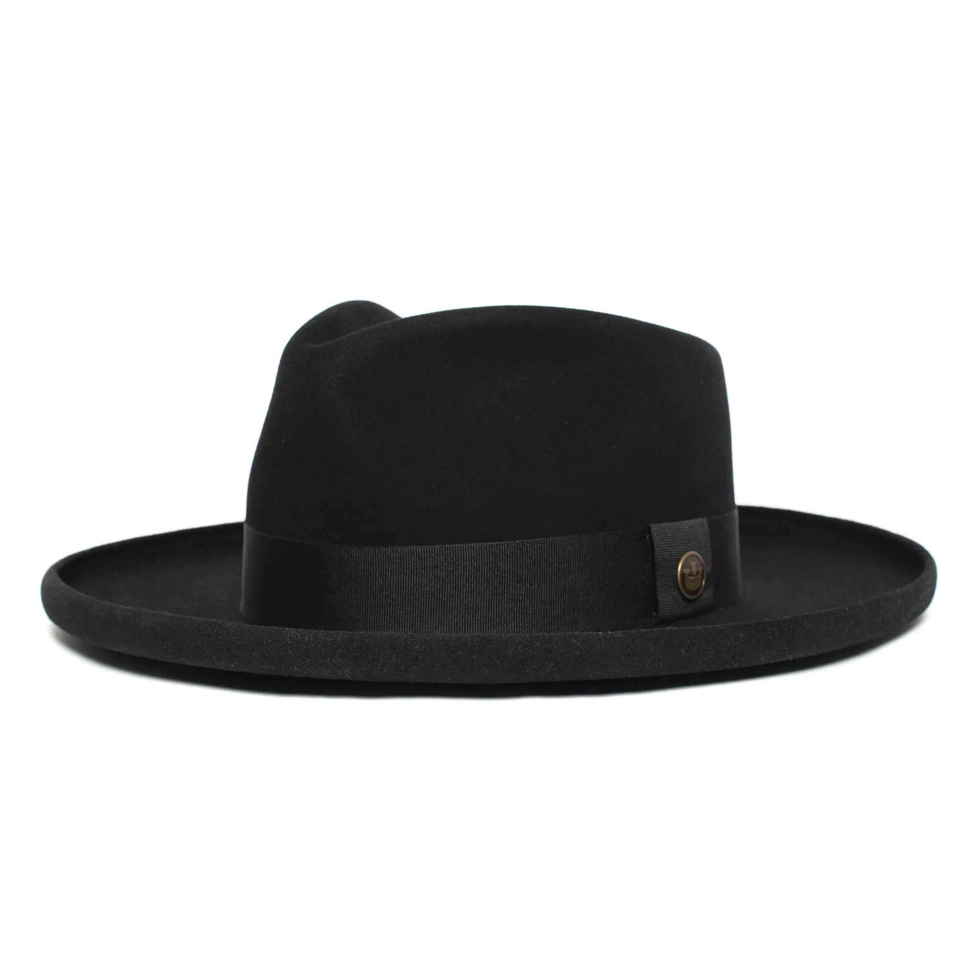 Tasteful Wide Brim Felt Fedora