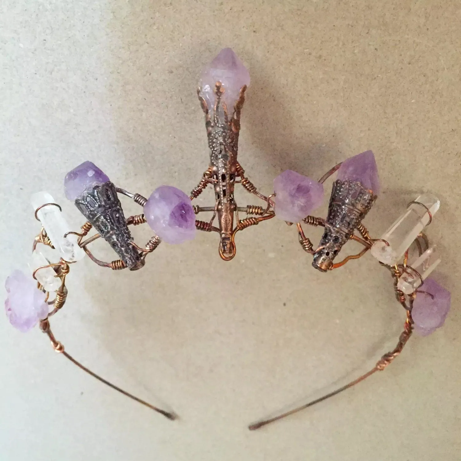 The ARIADNE Amethyst Crown