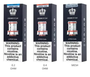 Uwell Crown 4 Replacement Coils (Pack of 4)